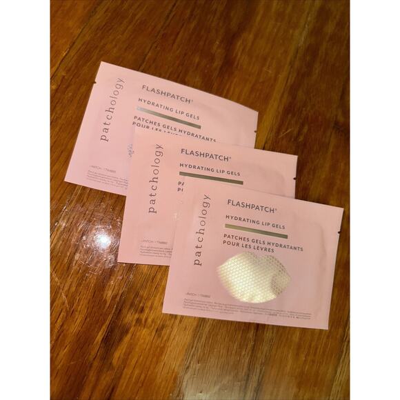 PATCHOLOGY FLASHPATCH Hydrating Lip Gels 3 Pink Packages Smooth Sexy Lips - Picture 2 of 4